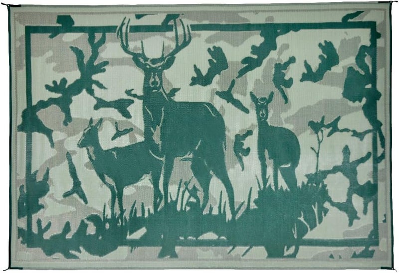 Stylish Camping HC8114 Desert Camo/Green 8'x11' Camo Deer Mat, 1 Pack - Image 3